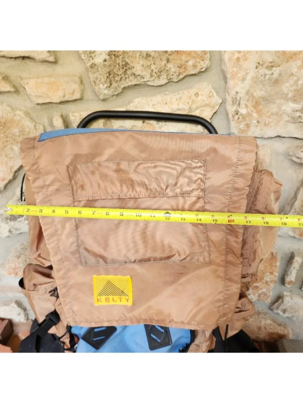 Vintage Kelty External Frame Backpack in Good Condition Beige Large Size